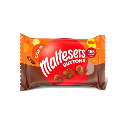 Maltesers buttons orange chocolate bag 32g