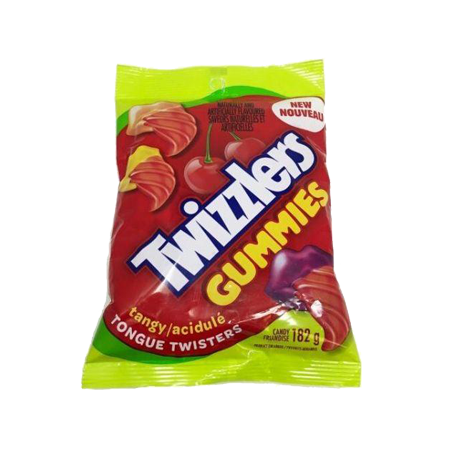 Twizzlers Gummies Tangy Tongue Twisters – 10 pack